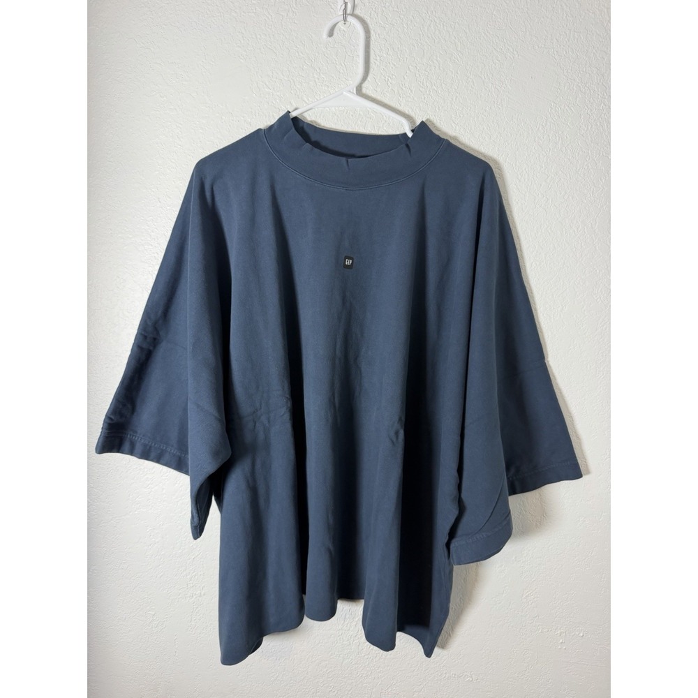Yeezy Gap Balenciaga 22 Crop Tree Dark Blue Size XL Men's Kanye West YE NEW